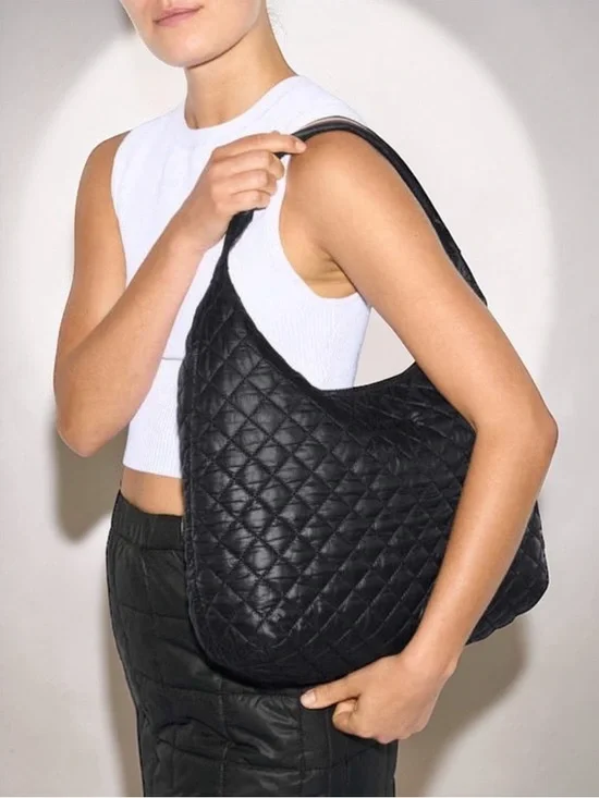 EUC MZ WALLACE Black Large Metro Shoulder Bag - Picture 11 of 11